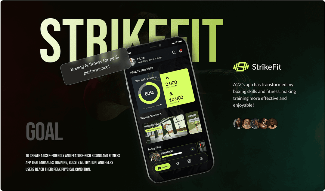 Strikefit UI/UX Project